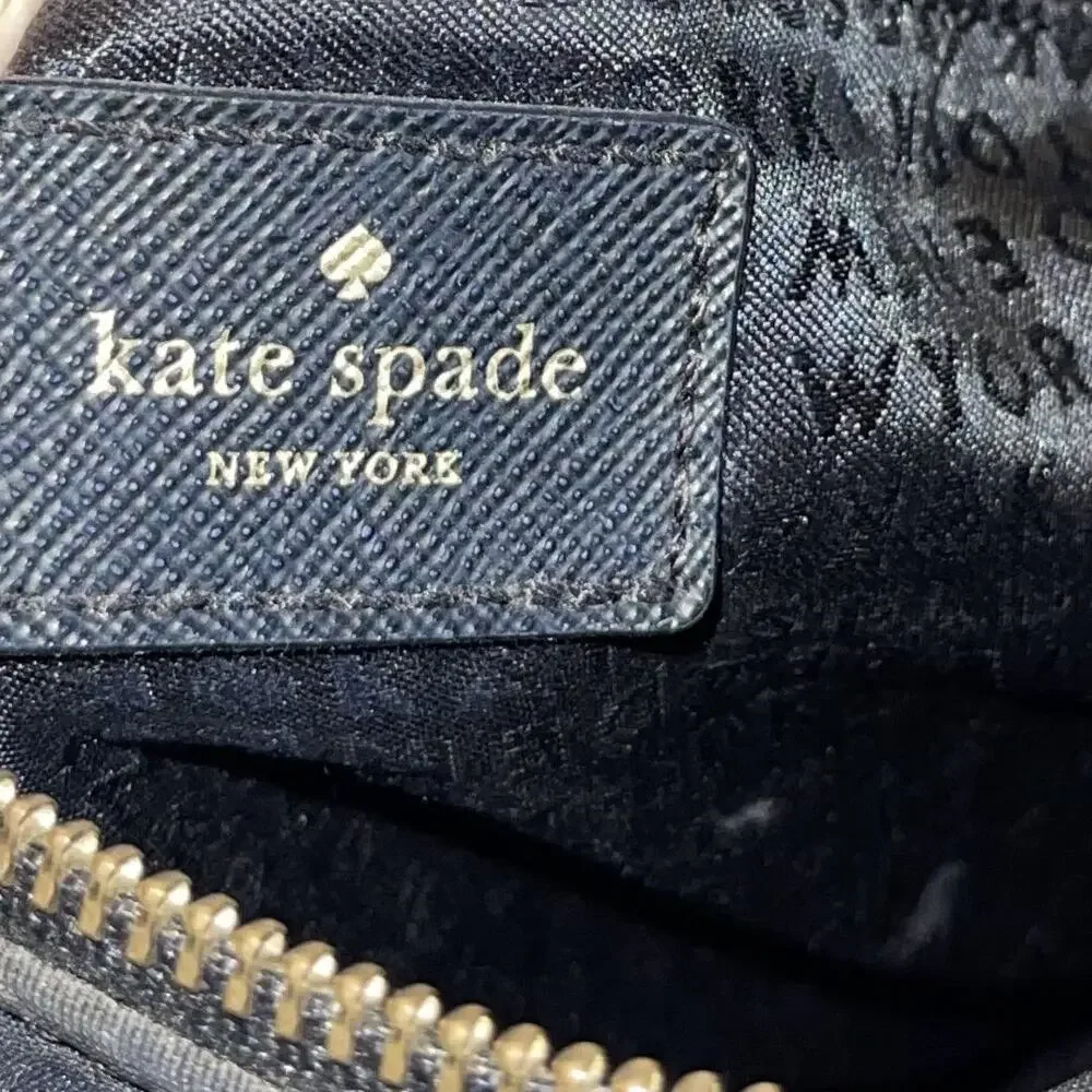 Kate Spade New York Blake Avenue Keisha Black Nylon Crossbody Bag Minimalist